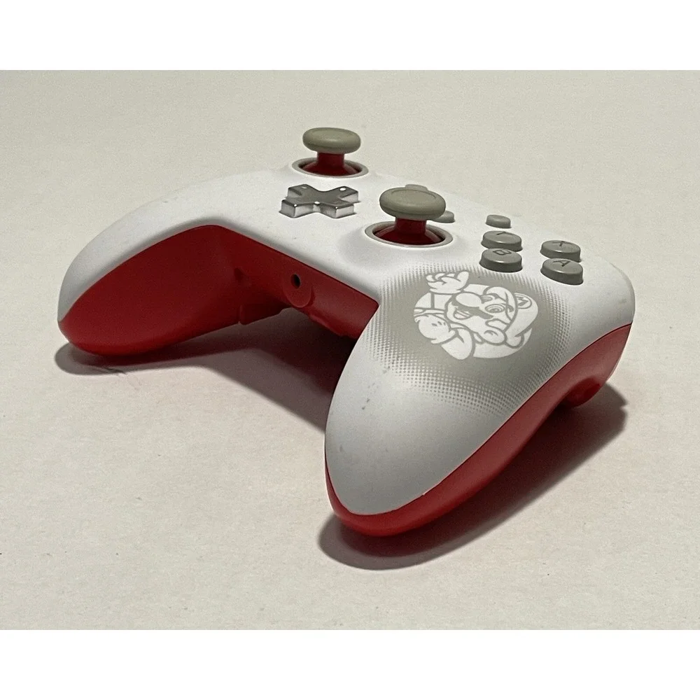 PowerA‎ Enhanced Wireless Controller Nintendo Switch OS Mario White Red 1511365